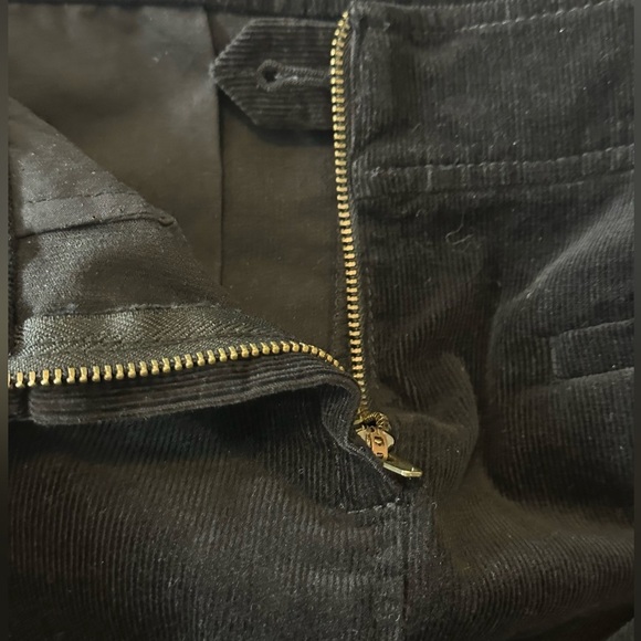 Talbots petite Classic Black corduroy Women's Skirt 8p - Picture 6 of 8